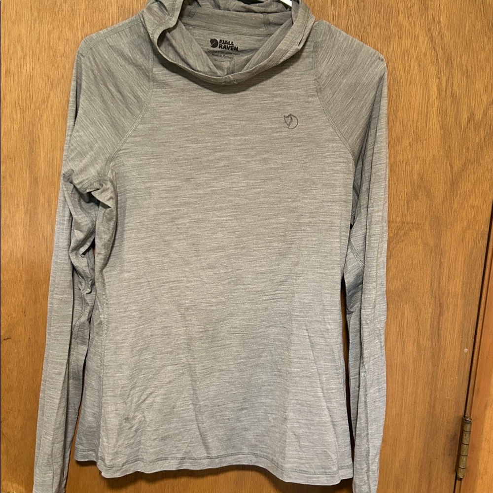 Fjallraven Light Gray Women's Hoodie